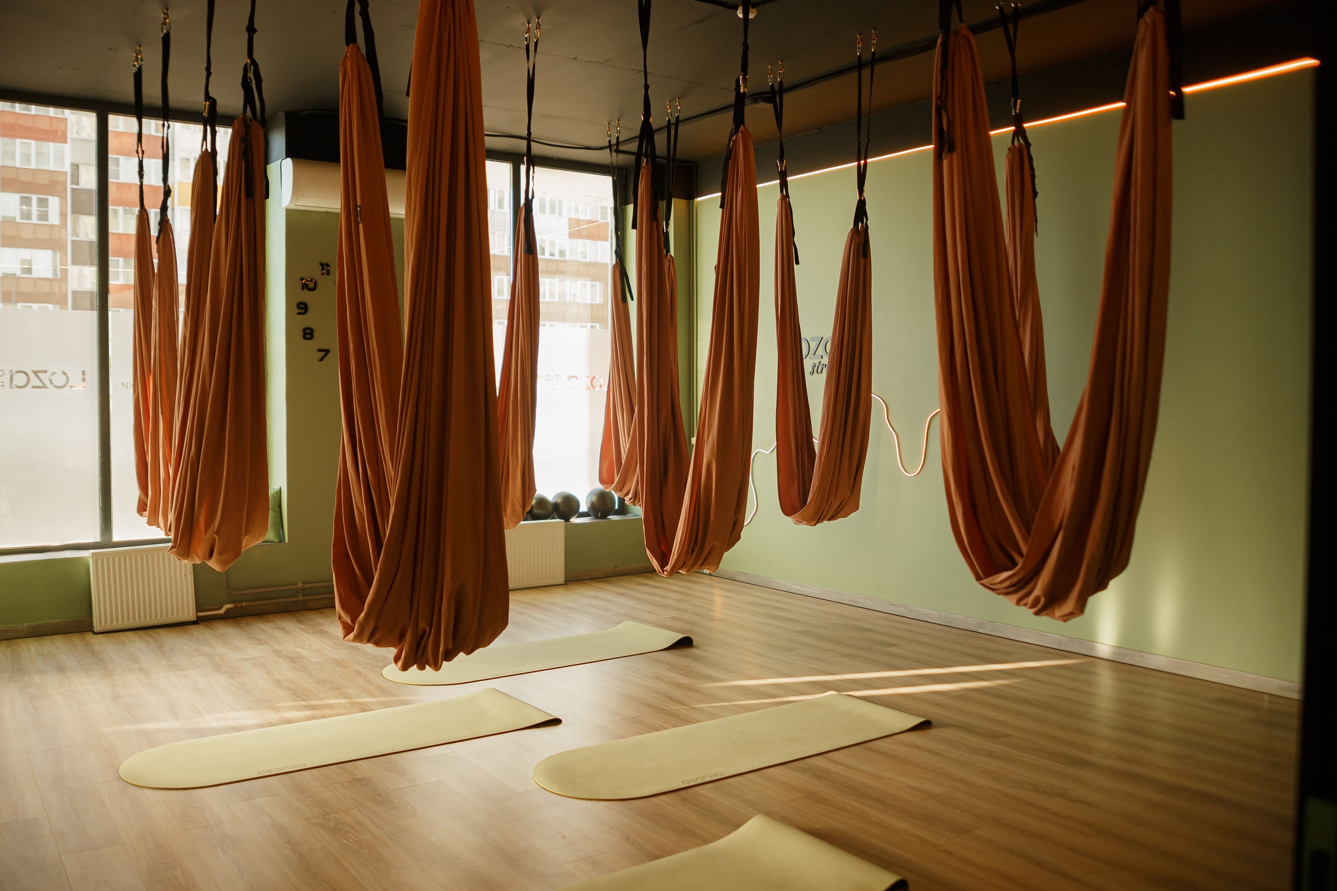 Зал с гамаками фото 1